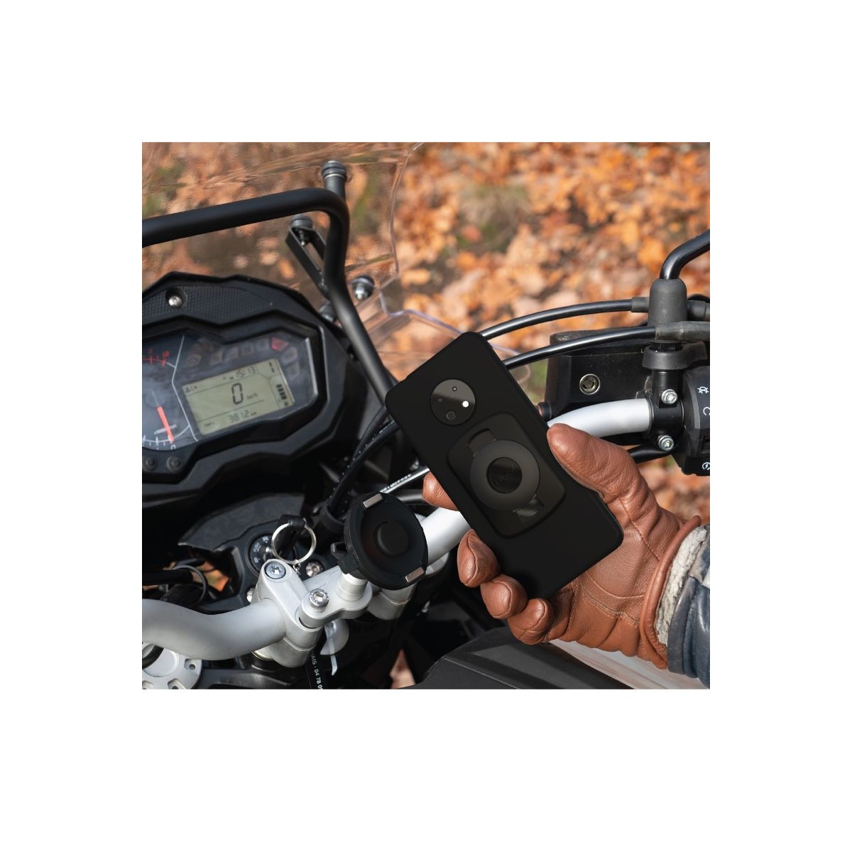Tigra Sport - FitClic Neo Motorcycle Pin Mount Kit for iPhone 14 Plus