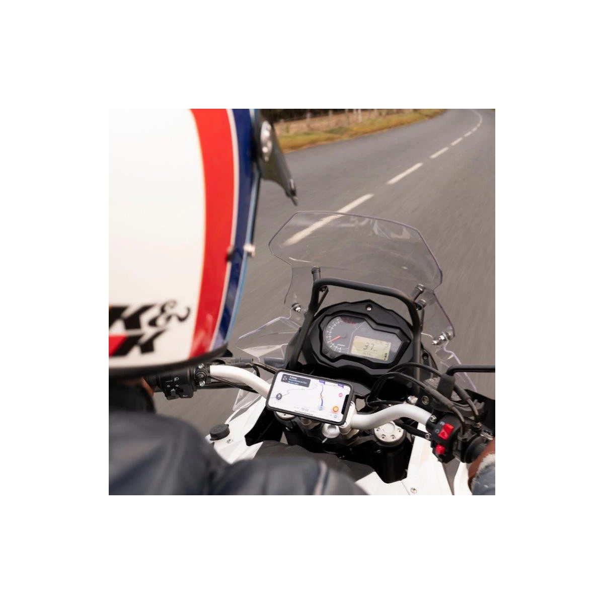 FitClic Neo Motorrad Bolzenmontagekit für iPhone 6+/6s+/7+/8+